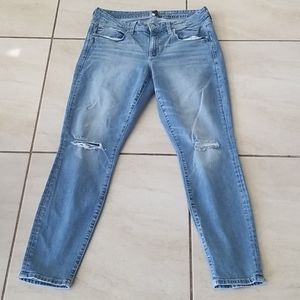 Curvy skinny coupe moulante profilree jeans